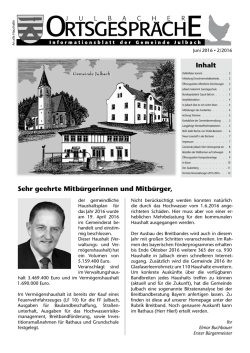 Ausgabe 2/2016 vom Juni