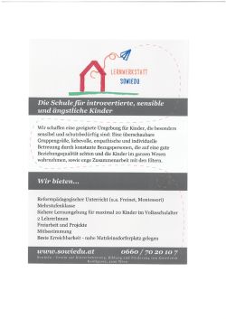 Flyer - Wiener Kindergruppen