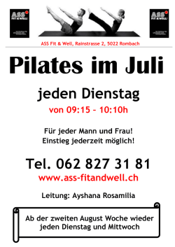 jeden Dienstag - alegria