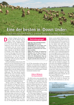 Eine der besten in &rsaquo;Down Under&lsaquo;