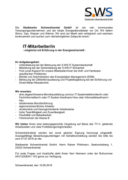 Lesen - Stadtwerke Schwentinental