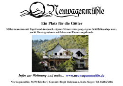 Ein Platz f&uuml;r die G&ouml;tter