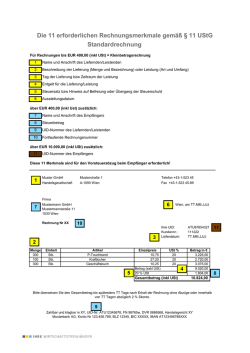 Standardrechnung