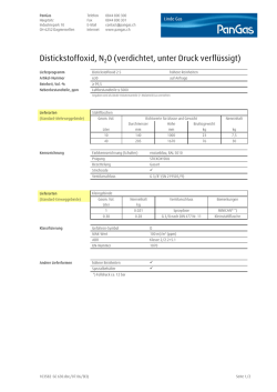 Distickstoffoxid, N2O (verdichtet, unter Druck verfl&uuml;ssigt)