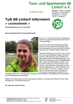 Pressemitteilung vom 14. Juni 2016