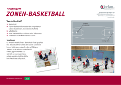 Zonen-Basketball - Bundesverband für Körper