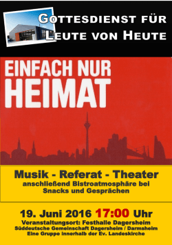 Herzliche Einladung - SV