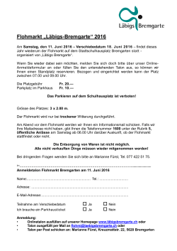 PDF Formular - Läbigs Bremgarte