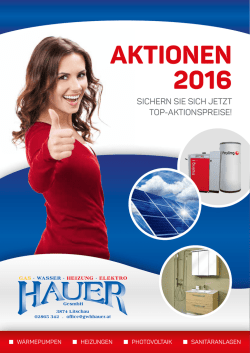 Gleich unser Prospekt durchbl&auml;ttern