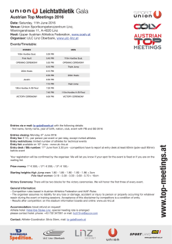 klicken - Austrian Top Meetings 2015