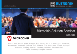 Microchip Solution Seminar