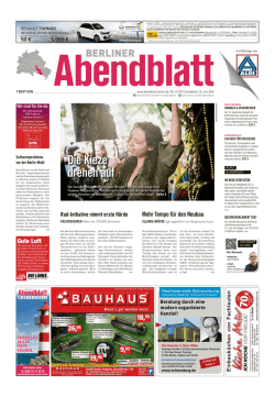 DieKieze drehenauf - Berliner Abendblatt