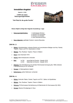 Immobilien-Angebot