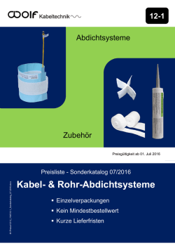 QAK/V - Wolf Kabeltechnik GmbH