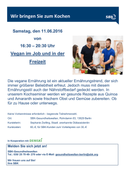 Wir bringen Sie zum Kochen