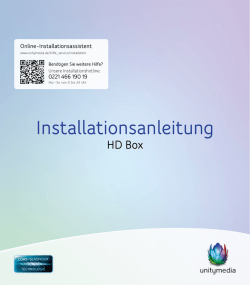 Installationsanleitung