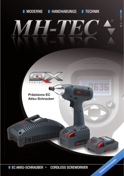 EC Akku-Schrauber - mh