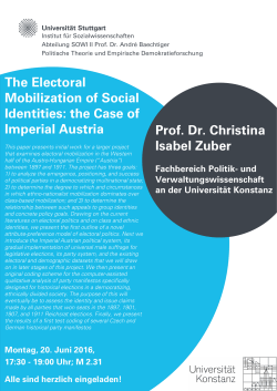 The Electoral Mobilization of Social Identities