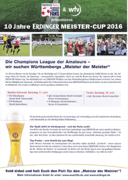 ERDINGER Meister-Cup 2016