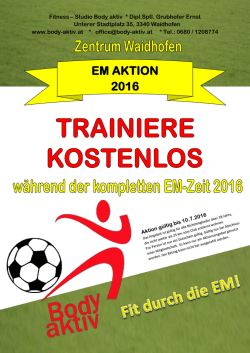 em aktion 2016