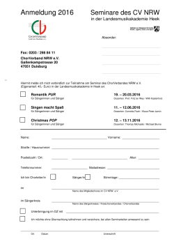 pdf-Dokument... - ChorVerband NRW eV