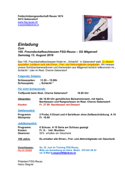Einladung