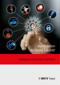 Durchstarten Richtung Zukunft!