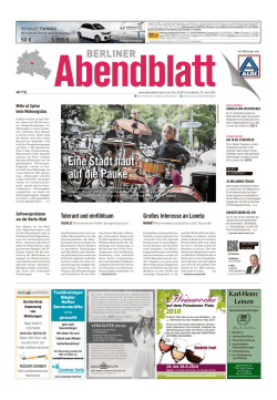 eineStadthaut aufdiePauke