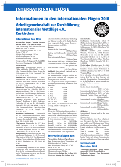 internationale fl&uuml;ge - Arge