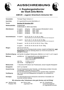 Jugendturnier der A-B-C-D-Jugend