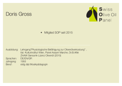 Doris Gross - an der ZHAW