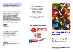 Flyer-Download - Staatliches Seminar Reutlingen