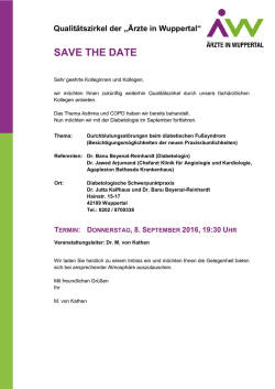 Diabetischer Qualitätszirkel