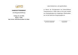 Hilden, den 04 - Theresienschule Hilden