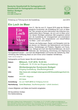 Ein Loch im Meer - DGfK