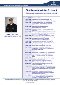 Vita Flottillenadmiral Jan Christian Kaack ( PDF , 291 kB, 1