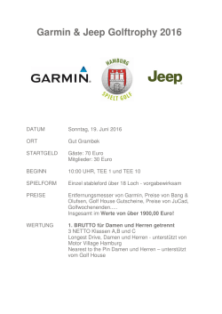 Hamburg spielt Golf