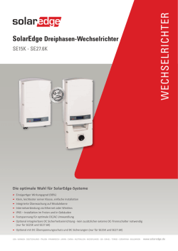 SE27.6K - SolarEdge