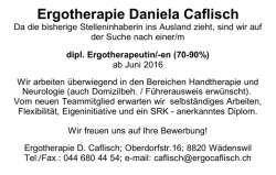 Ergotherapie Daniela Caflisch - StudiPortal :: Departement für