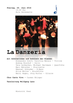 La Danzeria - Musikschule Arlesheim