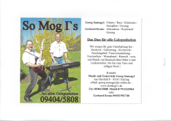 unser Flyer - Kraus Buam