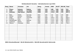 Jahresmeisterschaft P10 - Sch&uuml;tzenbezirk Surselva
