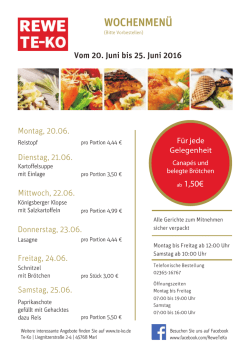 Aktuell - Rewe Te