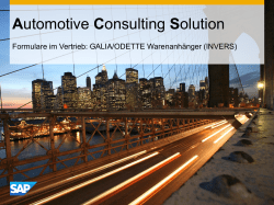 2. Funktionsbeschreibung - SAP Service Marketplace