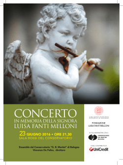 concerto - Unibo Magazine