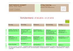Juli - Partyservice Schmitt