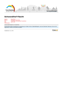 Schwendihof-Fäscht