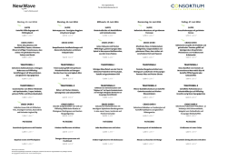 Dienstag, 14. Juni 2016 Freitag, 17. Juni 2016 Donnerstag, 16. Juni