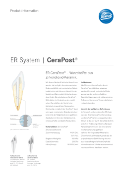 ER System | CeraPost - Dental Online College