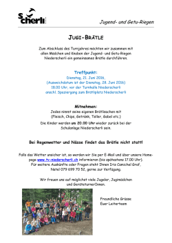 Informationsschreiben